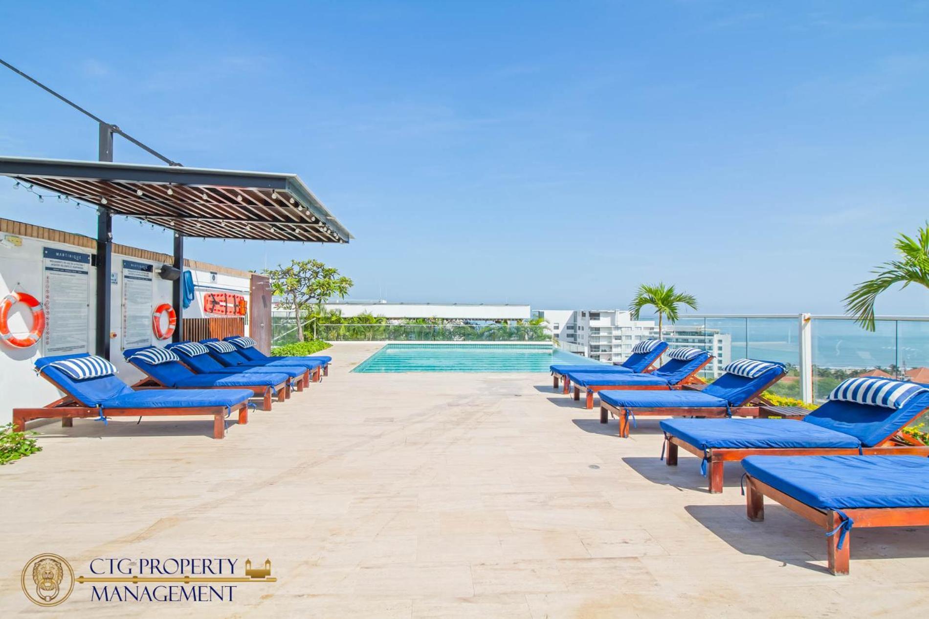 Martinique Cartagena - Apartamentos A Corta Caminata De Playa Azul Exterior foto